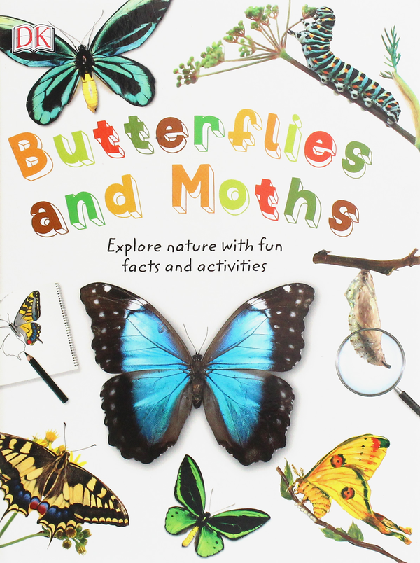 Паперова книга «Butterflies and Moths. Explore Nature with Fun Facts and Activities» - фото №1
