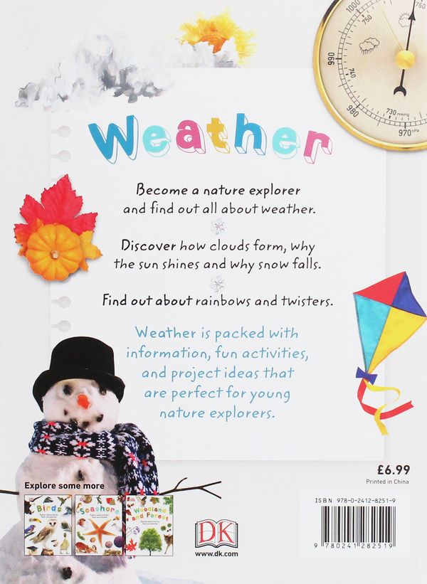 Бумажная книга «Weather. Explore Nature with Fun Facts and Activities» - фото №1