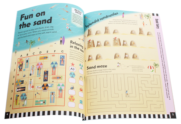 [object Object] «At the Seaside Activity Book. Includes more than 300 Stickers» - фото №4 - миниатюра