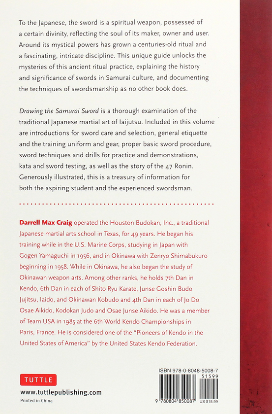Бумажная книга «Drawing the Samurai Sword » - фото №1