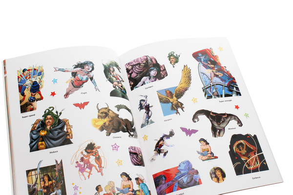 Бумажная книга «DC Wonder Woman. Ultimate Sticker Collection» - фото №1