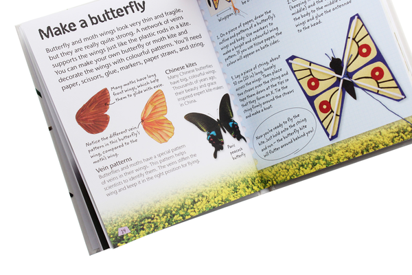 Паперова книга «Butterflies and Moths. Explore Nature with Fun Facts and Activities» - фото №1