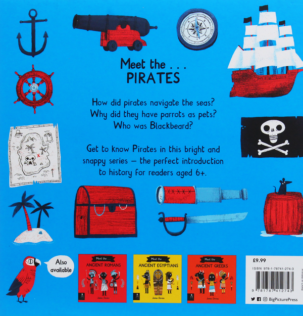 Бумажная книга «Meet the Pirates», автор Джеймс Дэйвис - фото №1