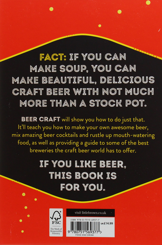 Бумажная книга «Beer Craft. The No-Nonsense Guide to Making and Enjoying Damn Good Craft Beer at Home», автор Джон Финч - фото №1