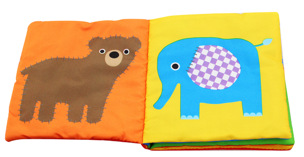 Паперова книга «Busy Zoo. Cloth Book» - фото №1