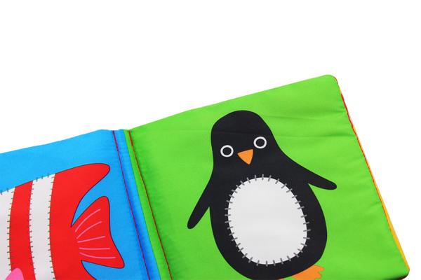 Паперова книга «Busy Zoo. Cloth Book» - фото №1