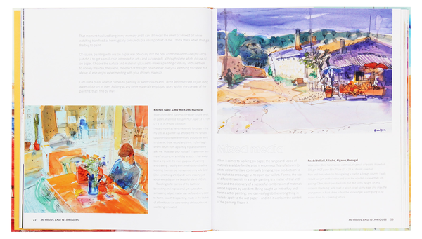 Бумажная книга «Colour and Line in Watercolour», автор Глен Скоулер - фото №1