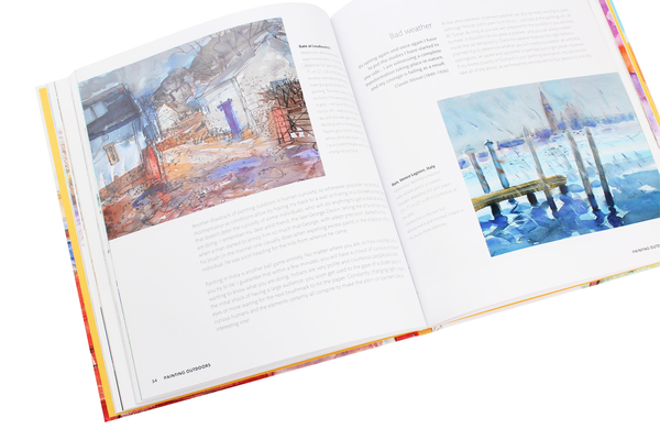 Бумажная книга «Colour and Line in Watercolour», автор Глен Скоулер - фото №1