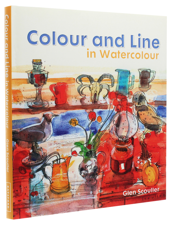 Бумажная книга «Colour and Line in Watercolour», автор Глен Скоулер - фото №1