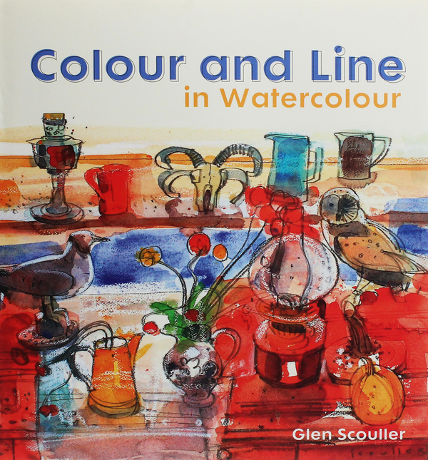 Бумажная книга «Colour and Line in Watercolour», автор Глен Скоулер - фото №1