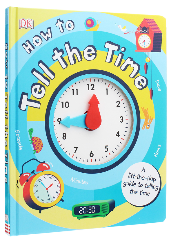 Бумажная книга «How to Tell the Time. A Lift-the-flap Guide to Telling the Time», автор Шон Макардл - фото №1