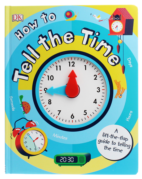 Бумажная книга «How to Tell the Time. A Lift-the-flap Guide to Telling the Time», автор Шон Макардл - фото №1