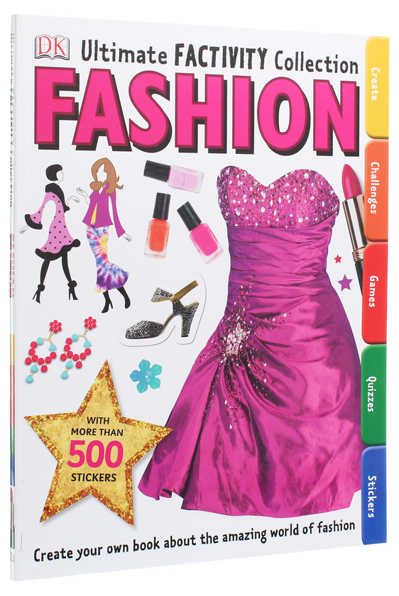Бумажная книга «Ultimate Factivity Collection Fashion» - фото №1