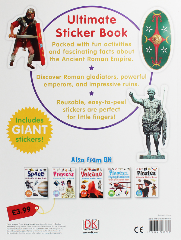 [object Object] «Ancient Rome. Ultimate Sticker Book» - фото №2 - миниатюра