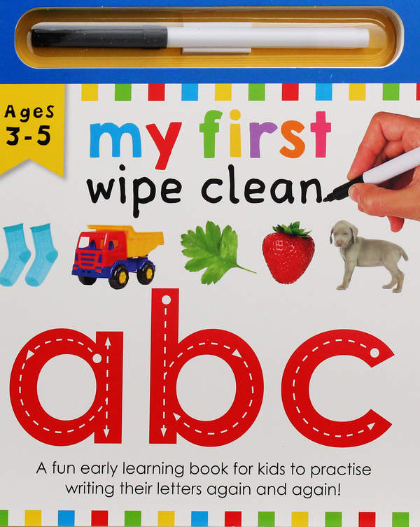 Бумажная книга «My First Wipe Clean ABC», авторов Эйми Чапман, Натали Мандей, Эми Оливер - фото №1