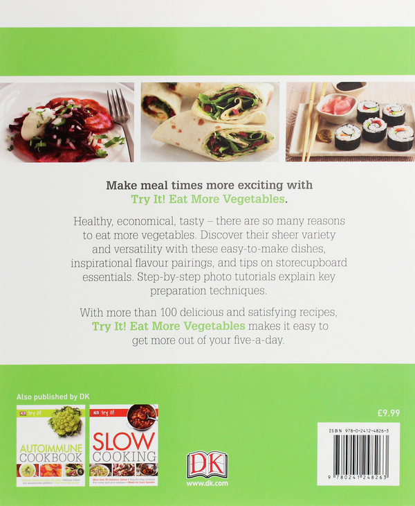 Бумажная книга «Eat More Vegetables» - фото №1