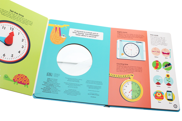 Бумажная книга «How to Tell the Time. A Lift-the-flap Guide to Telling the Time», автор Шон Макардл - фото №1