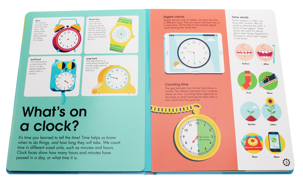 Бумажная книга «How to Tell the Time. A Lift-the-flap Guide to Telling the Time», автор Шон Макардл - фото №1
