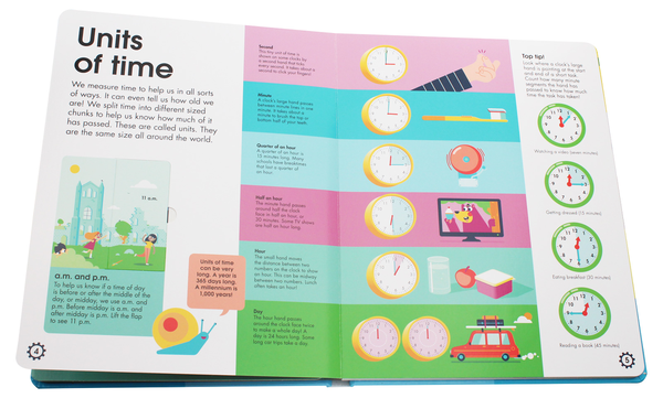 Бумажная книга «How to Tell the Time. A Lift-the-flap Guide to Telling the Time», автор Шон Макардл - фото №1