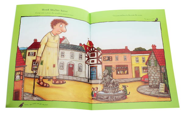 [object Object] «The Smartest Giant in Town Sticker Book», автор Джулия Дональдсон - фото №3 - миниатюра