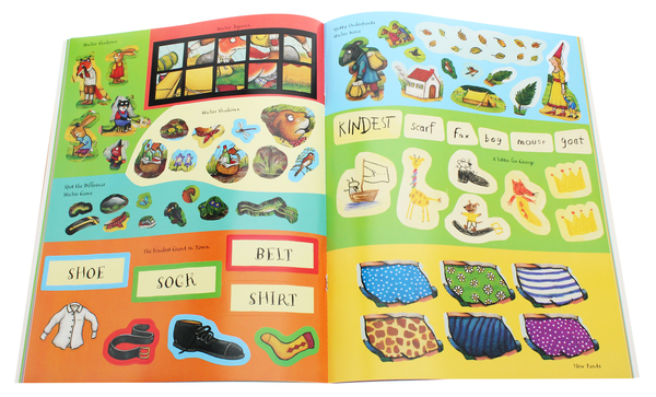 [object Object] «The Smartest Giant in Town Sticker Book», автор Джулия Дональдсон - фото №4 - миниатюра