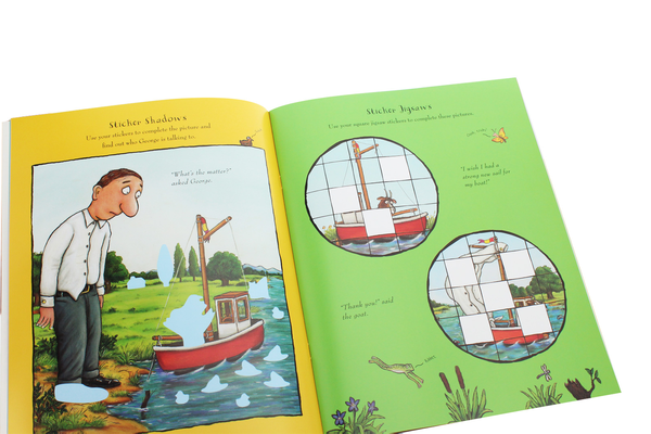 [object Object] «The Smartest Giant in Town Sticker Book», автор Джулия Дональдсон - фото №5 - миниатюра