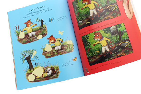 [object Object] «The Smartest Giant in Town Sticker Book», автор Джулия Дональдсон - фото №6 - миниатюра