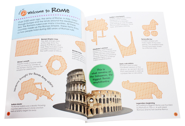 [object Object] «Ancient Rome. Ultimate Sticker Book» - фото №3 - миниатюра