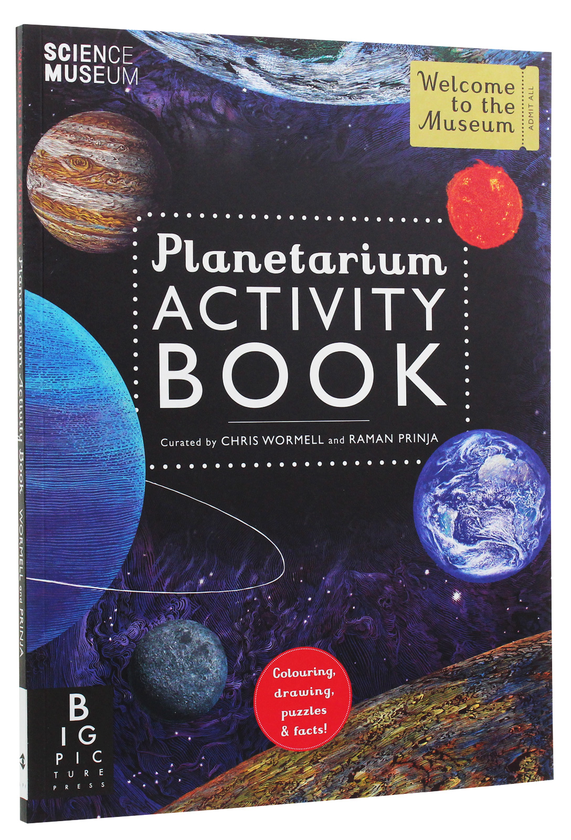 Паперова книга «Planetarium Activity Book», авторів Раман Принья, Кріс Вормелл - фото №1