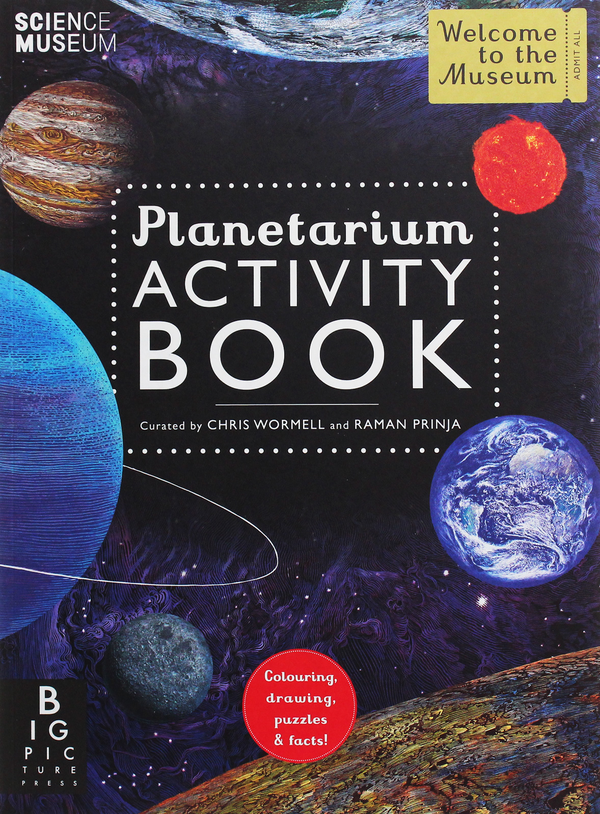 Паперова книга «Planetarium Activity Book», авторів Раман Принья, Кріс Вормелл - фото №1