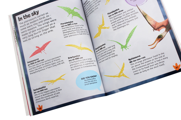 Бумажная книга «Sticker Encyclopedia Dinosaurs» - фото №1