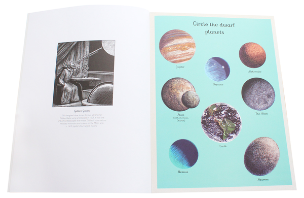 Паперова книга «Planetarium Activity Book», авторів Раман Принья, Кріс Вормелл - фото №1