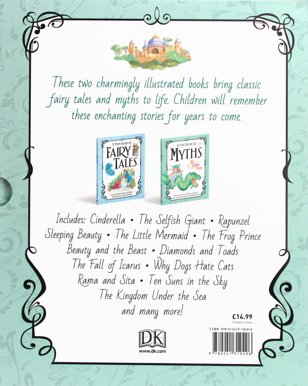 Бумажная книга «A Treasury of Fairy Tales and Myths (комплект із 2 книг)» - фото №1