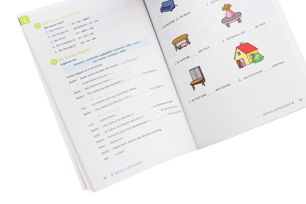 Бумажная книга «Deutsch uben. Wortschatz & Grammatik A1», авторов Марион Техмер, Лилли Марлен Брилл, Аннели Биллина - фото №1