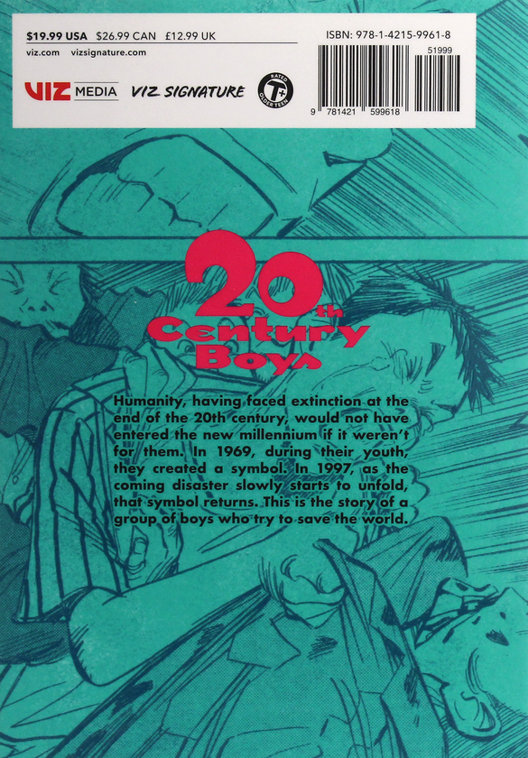 Бумажная книга «20th Century Boys. The Perfect Edition. Volume 1», автор Наоки Урасава - фото №1