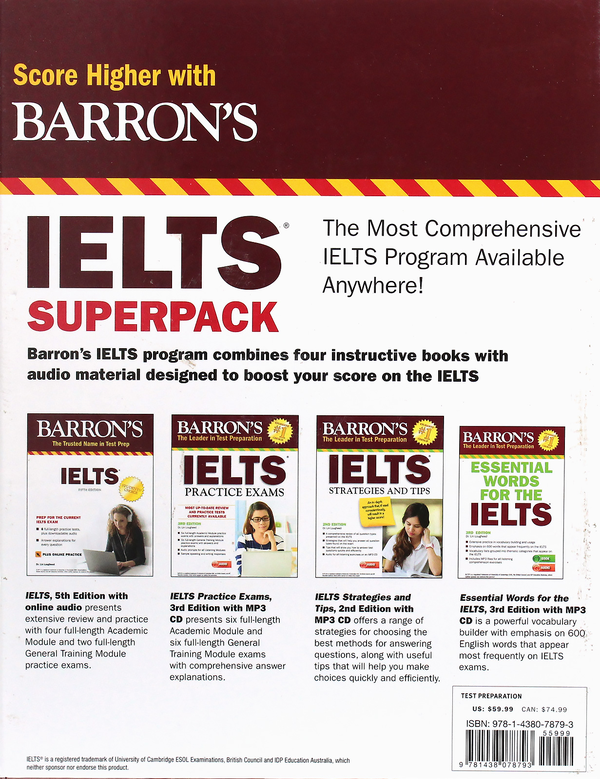 Паперова книга «IELTS Superpack», автор Лін Лоуїд - фото №1