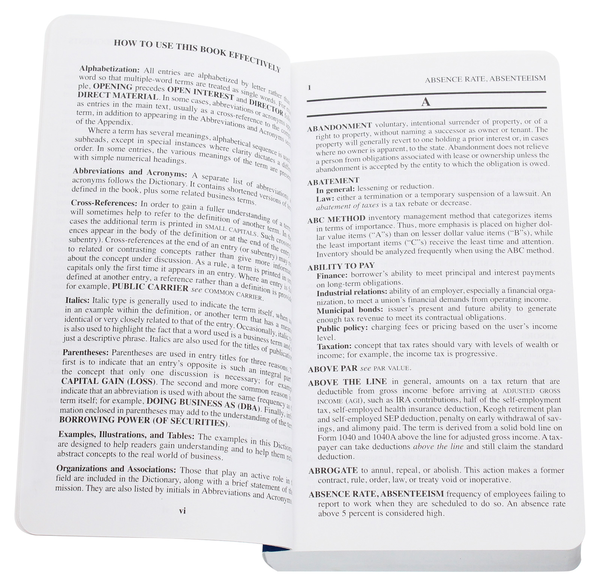 Паперова книга «Dictionary of Business and Economics Terms», автор Джек П. Фрідман - фото №1