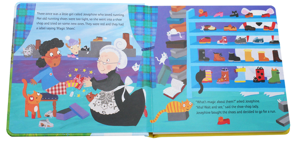 Бумажная книга «The Girl, the Bear and the Magic Shoes», автор Джулия Дональдсон - фото №1