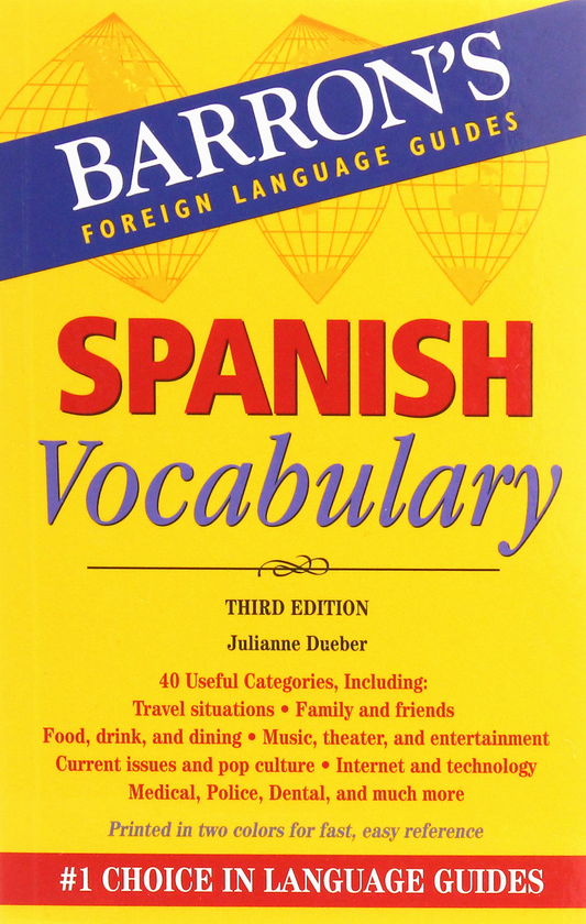 Бумажная книга «Spanish Vocabulary», автор Джулианна Дуэбер - фото №1