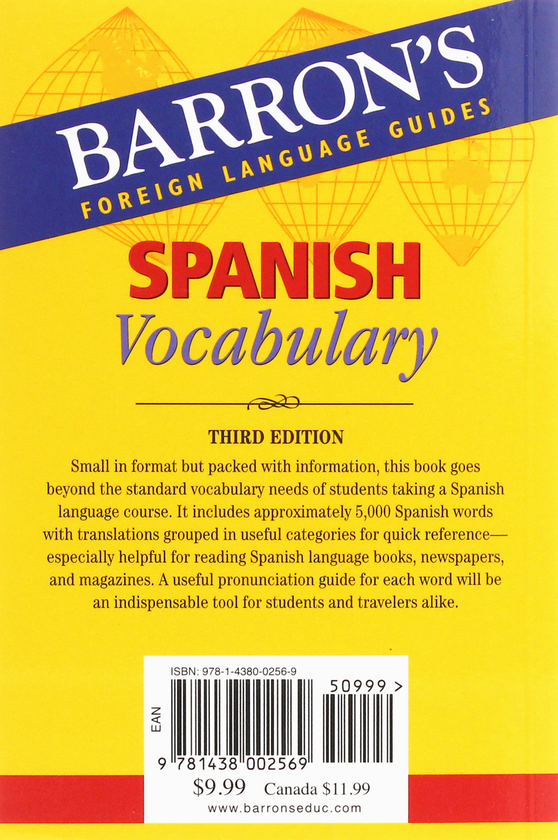 Бумажная книга «Spanish Vocabulary», автор Джулианна Дуэбер - фото №1