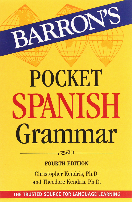 Паперова книга «Pocket Spanish Grammar», автор Крістофер Кендріс - фото №1