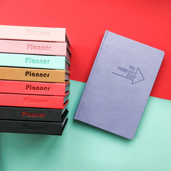 «Мотивирующий планер LifeFLUX Planner My perfect day Черный (LFPLULBL014)», бренда LifeFLUX - фото №1