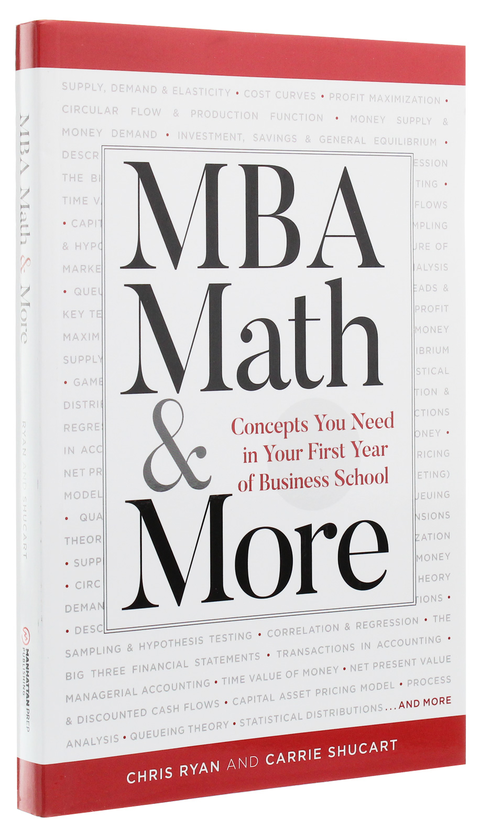 Паперова книга «MBA Math & More. Concepts You Need in First Year Business School», автор Кріс Райан - фото №1