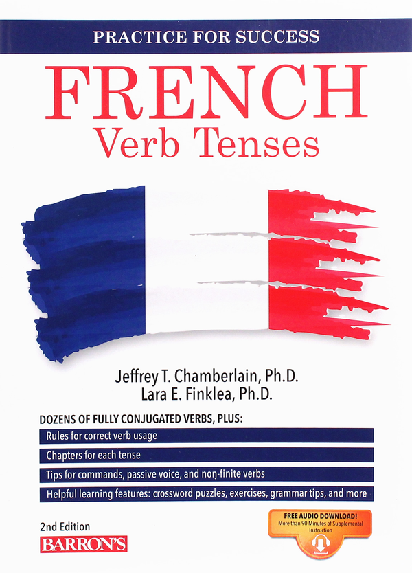 Паперова книга «French Verb Tenses», автор Джеффрі Т Чемберлен - фото №1