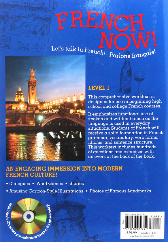 Паперова книга « French Now! Level 1 with Audio Compact Discs», автор Крістофер Кендріс - фото №1