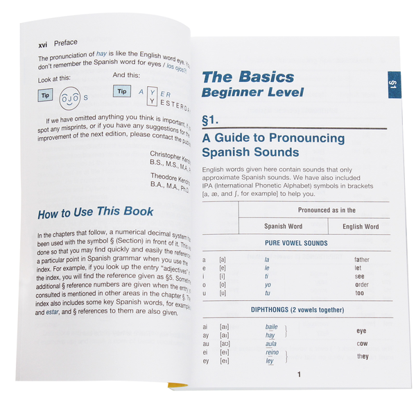 Паперова книга «Pocket Spanish Grammar», автор Крістофер Кендріс - фото №1