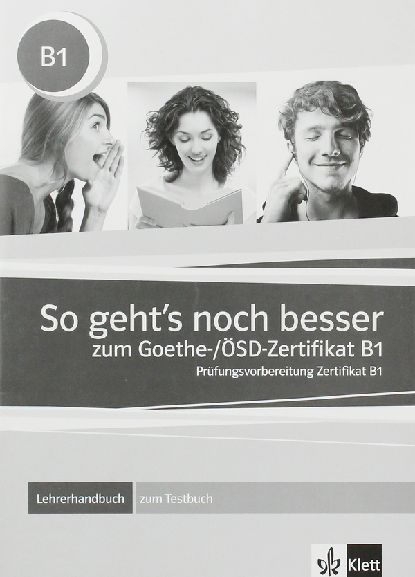 Бумажная книга «So geht's noch besser zum Goethe-/ÖSD-Zertifikat B1» - фото №1