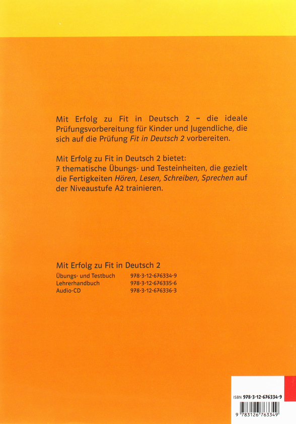 Паперова книга «Fit in Deutsch 2. Übungs- und Testbuch» - фото №1
