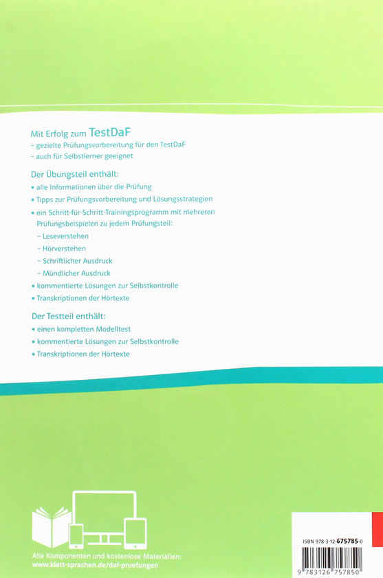 Паперова книга «TestDaF. Übungs- und Testbuch (+ 2 CD-ROM)» - фото №1