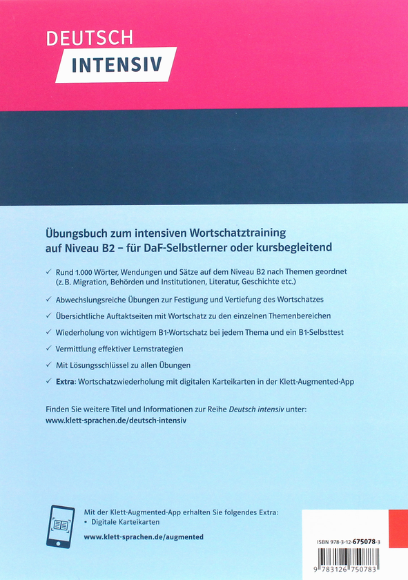Паперова книга «Deutsch intensiv Wortschatz B2 Das Training + Online», автор Арвен Шнак - фото №1